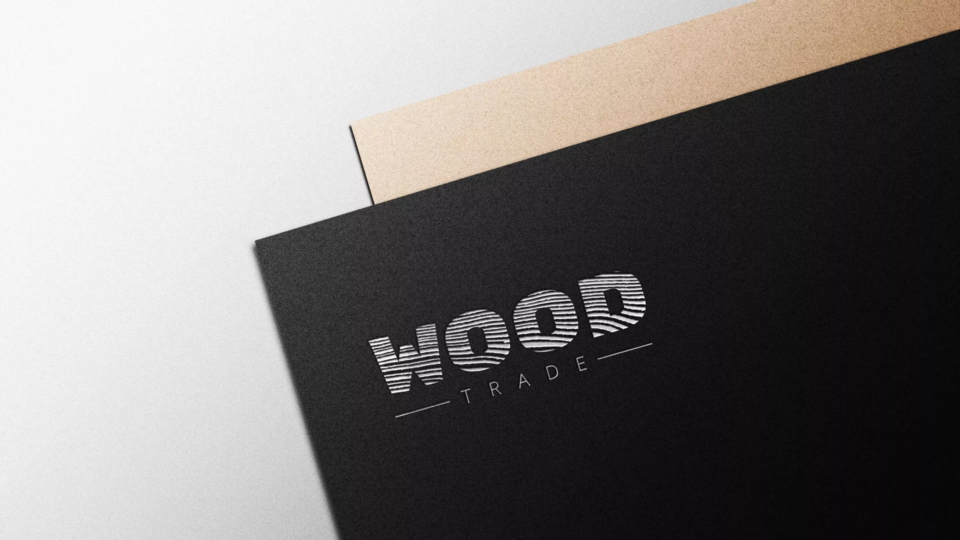 Разработка логотипа для компании «Wood Trade» в Белоусово
