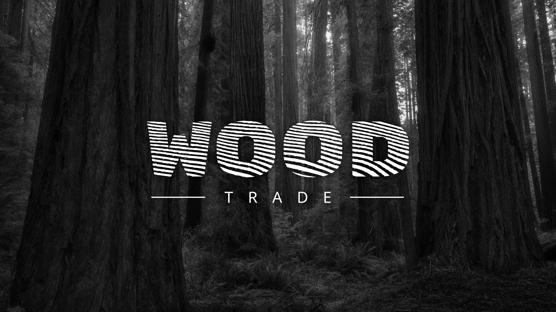 Разработка логотипа для компании «Wood Trade» в Белоусово